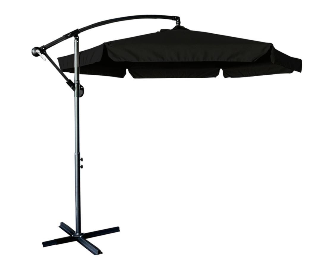 290 cm läbimõõduga aiavari terrassil