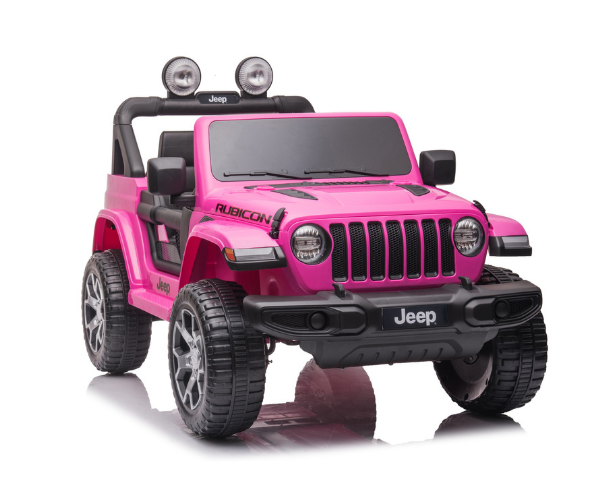 Laste elektriauto Jeep Wrangler Rubicon DK-JWR555 2x45W roosa