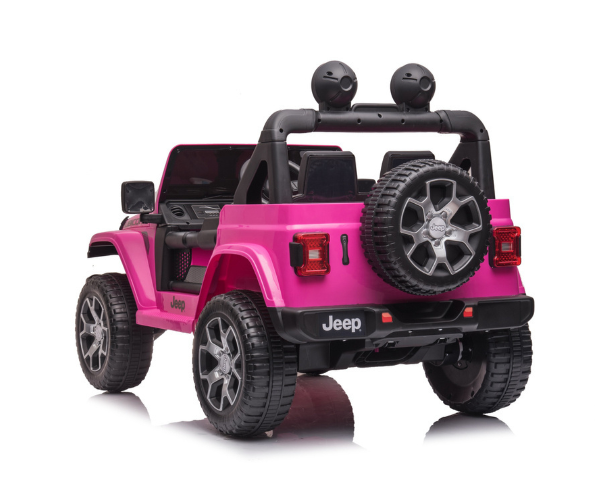 Laste elektriauto Jeep Wrangler Rubicon DK-JWR555 2x45W roosa