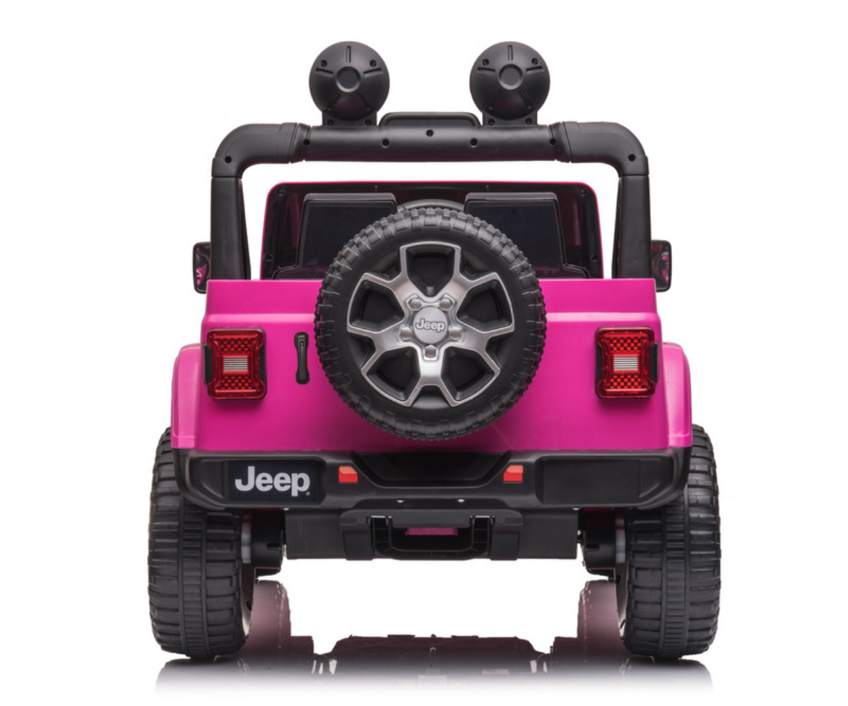Laste elektriauto Jeep Wrangler Rubicon DK-JWR555 2x45W roosa