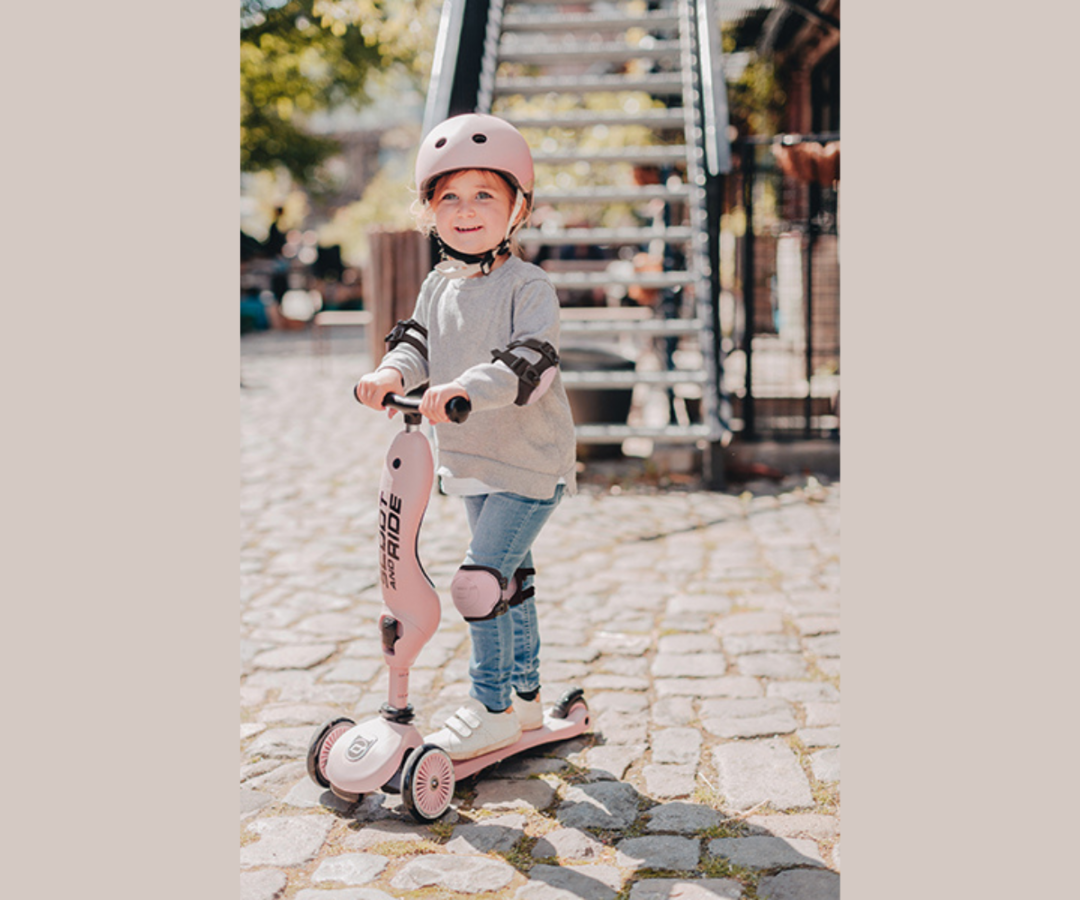 Põlve- ja küünarnukikaitsmed Scoot & Ride Rose XXS