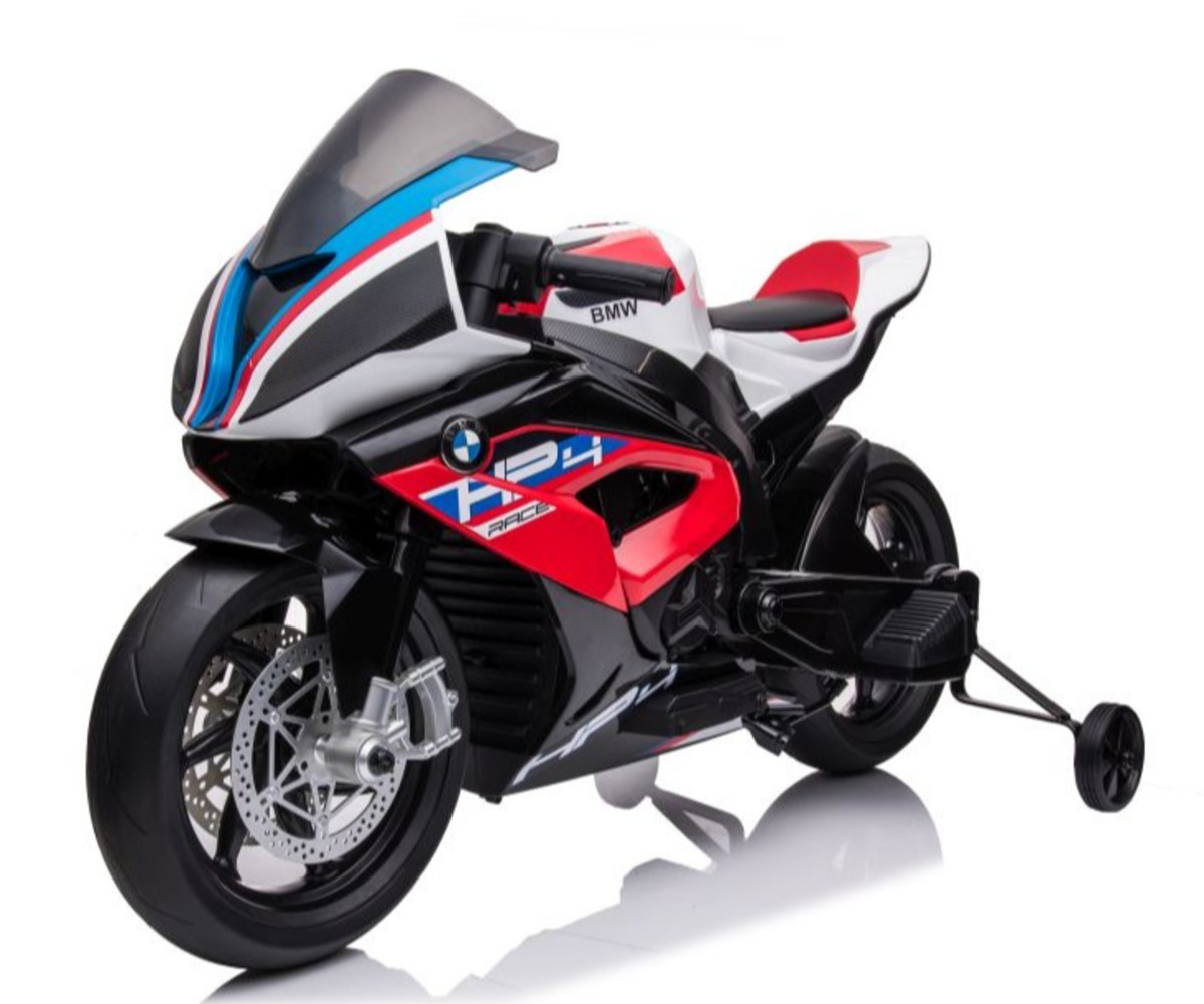 Elektrilise mootorratta BMW HP4 Race JT5001 2x45W – punane, esiplaanilt vaadates