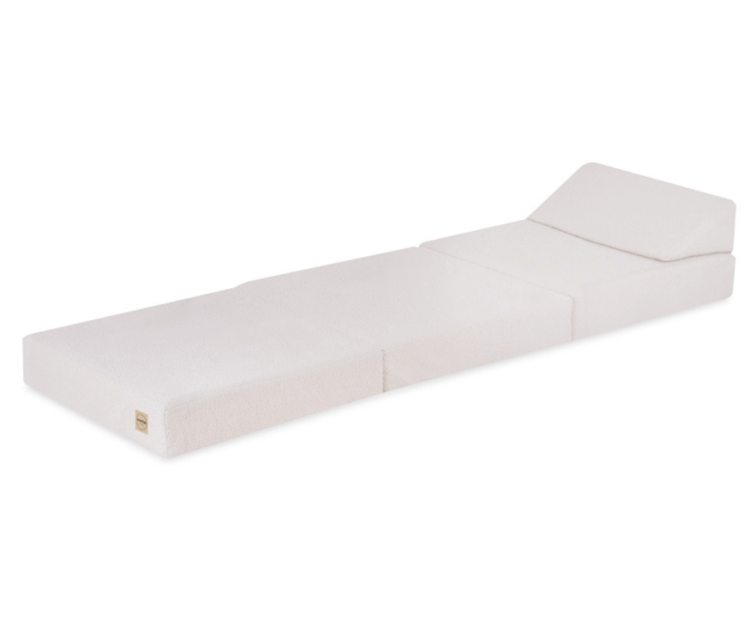 laste pehme tugitoolvoodi plush nest lamb kangaga