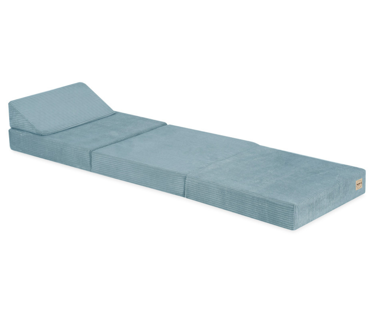 laste tugitoolvoodi 190x65x12 cm – plush nest velvet