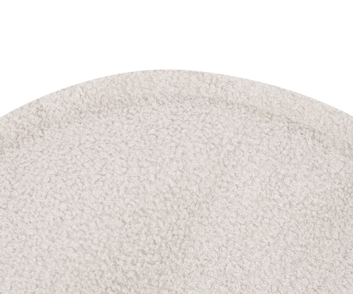 Kott-tool lastele Plush Nest Huggy Bear kreemjas-valge