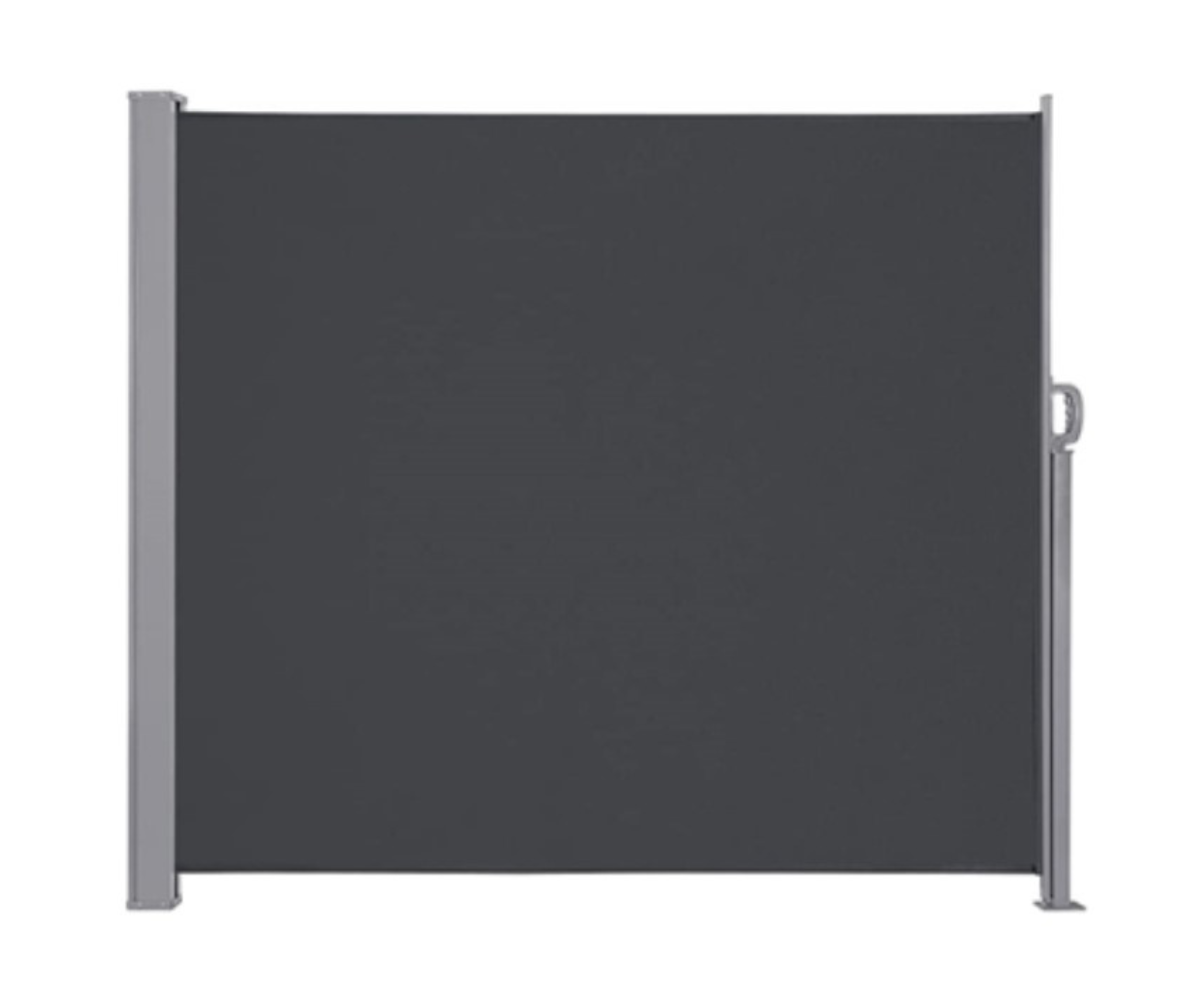 Külgmarkiis terrassile 160x300cm tumehall – tõhus päikese- ja tuulekaitse