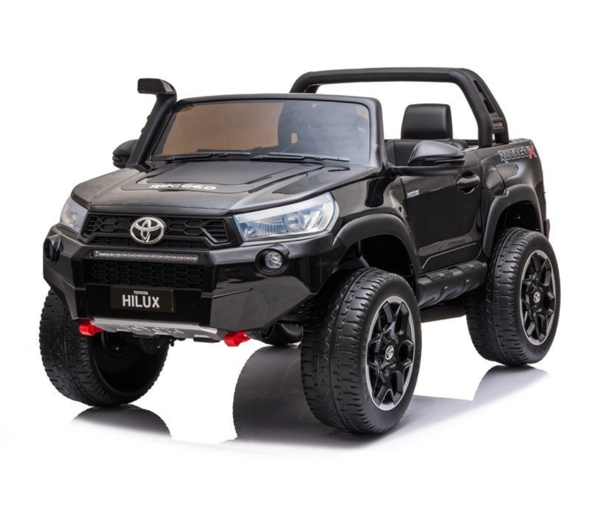 Laste elektriauto Toyota Hilux 4x45W must 2-kohaline