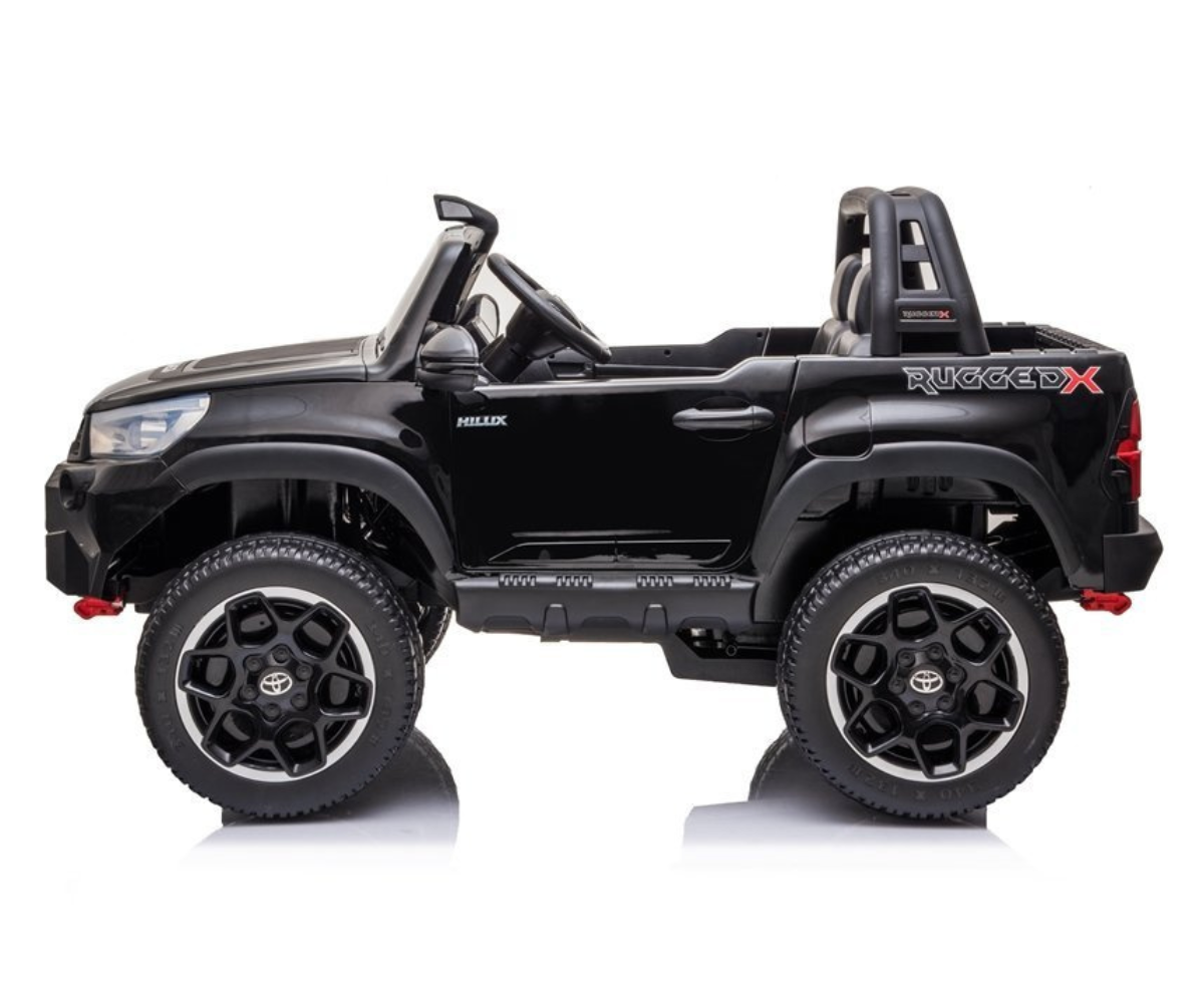 Laste elektriauto Toyota Hilux 4x45W must 2-kohaline