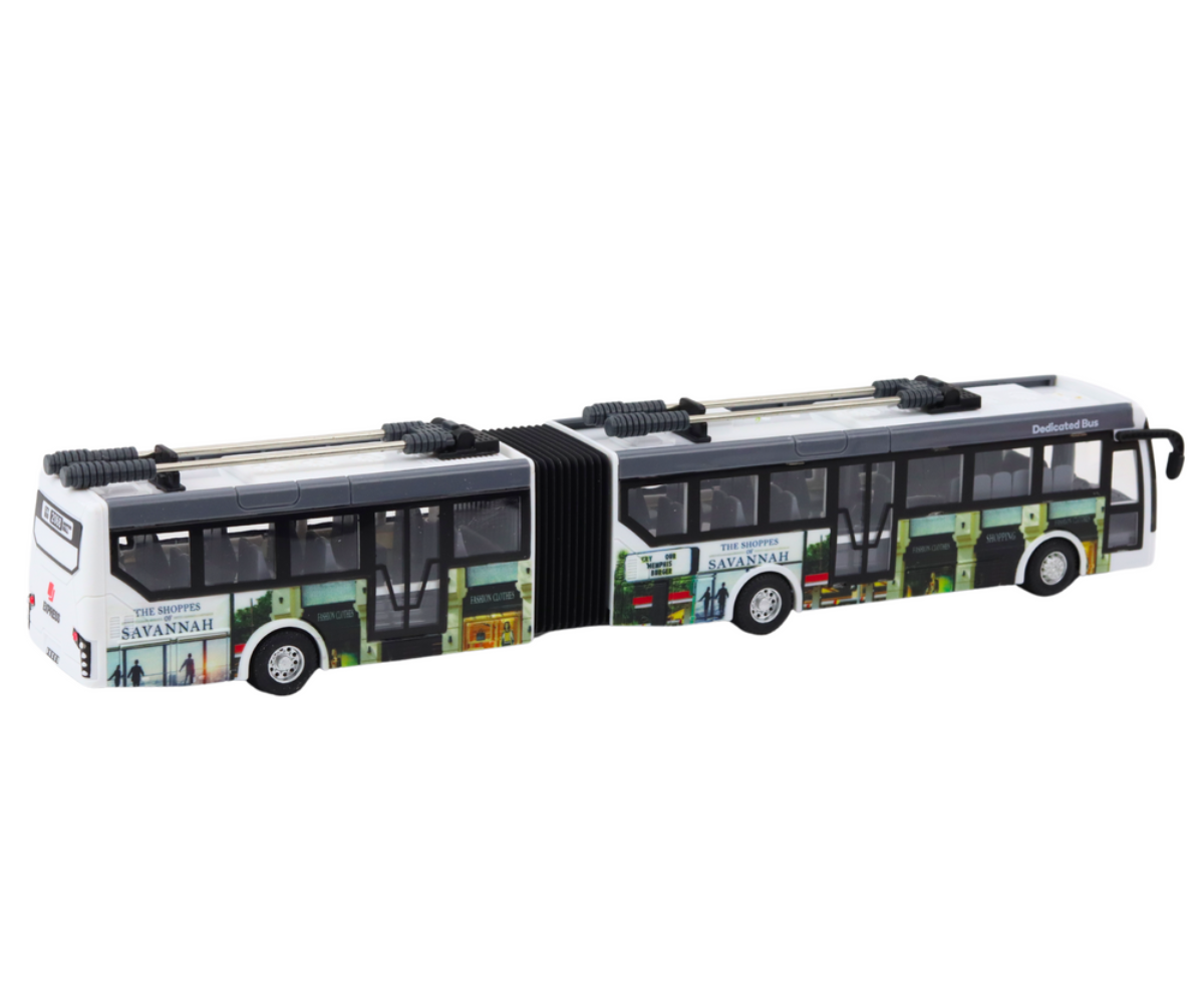 linnatrollibuss mänguasi lastele alates 3. eluaastast