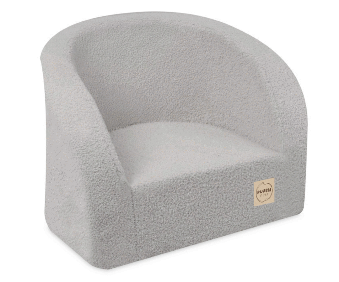 tugitool lastele lambakarva plush nest disain