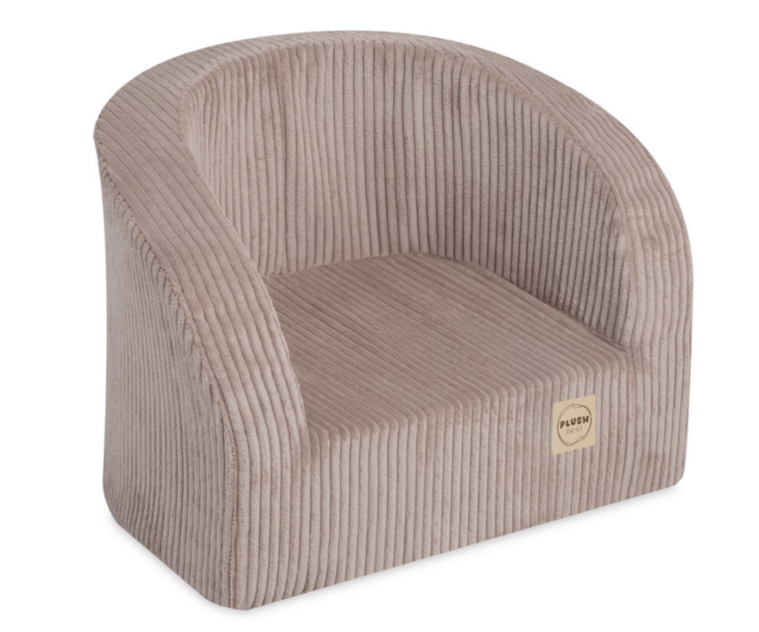 Ergonoomiline Velvet tugitool lastele rohelise toonina