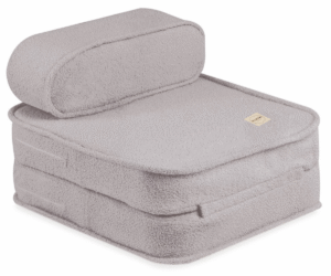 tugitool-voodi lastele plush nest lamb hall avatuna madratsina