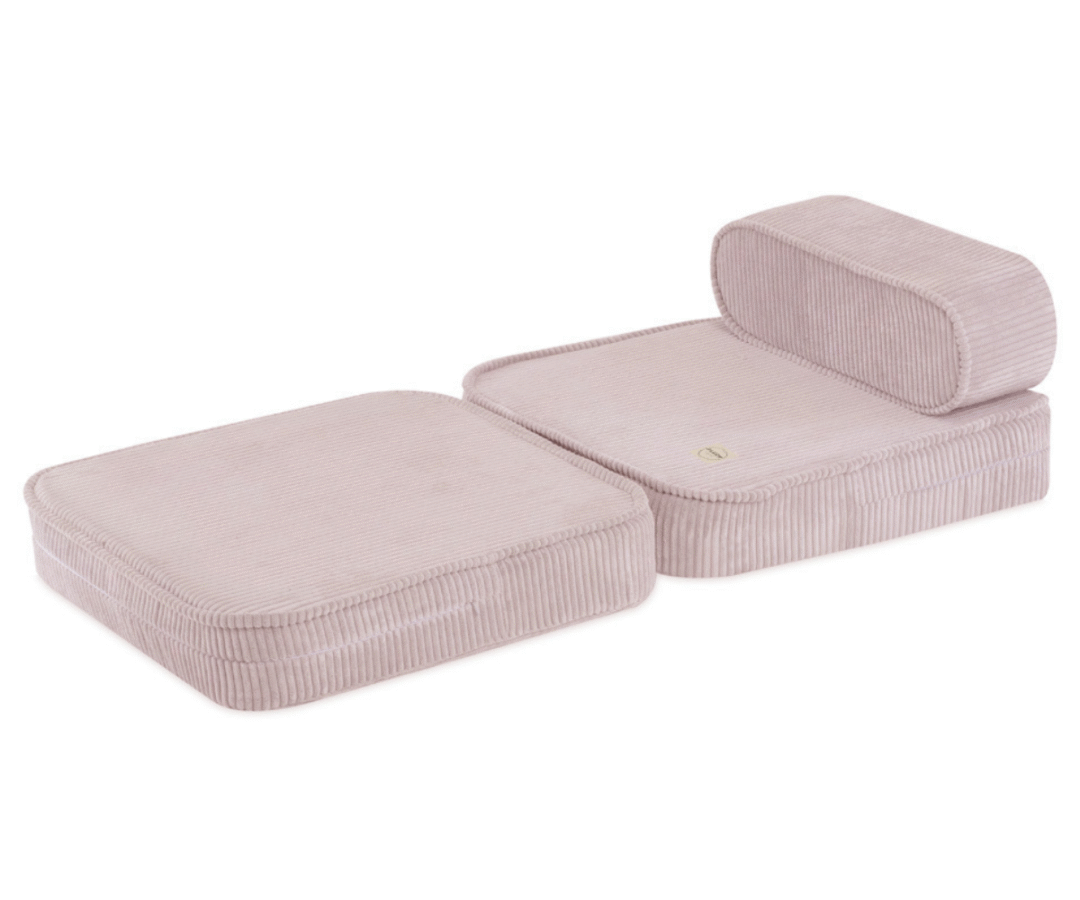 väikelapse tugitool‑voodi Plush Nest, pestav kate