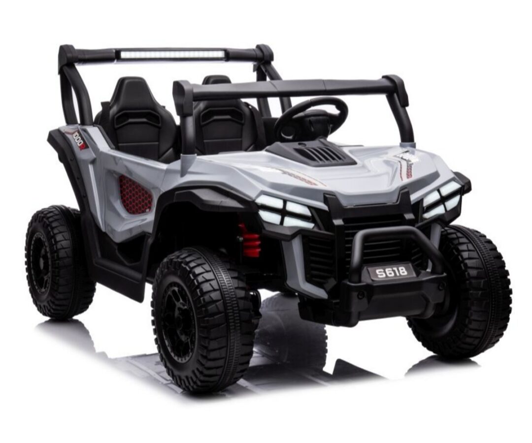 Laste elektriline sõiduk S618 4x45W – hall esivaade