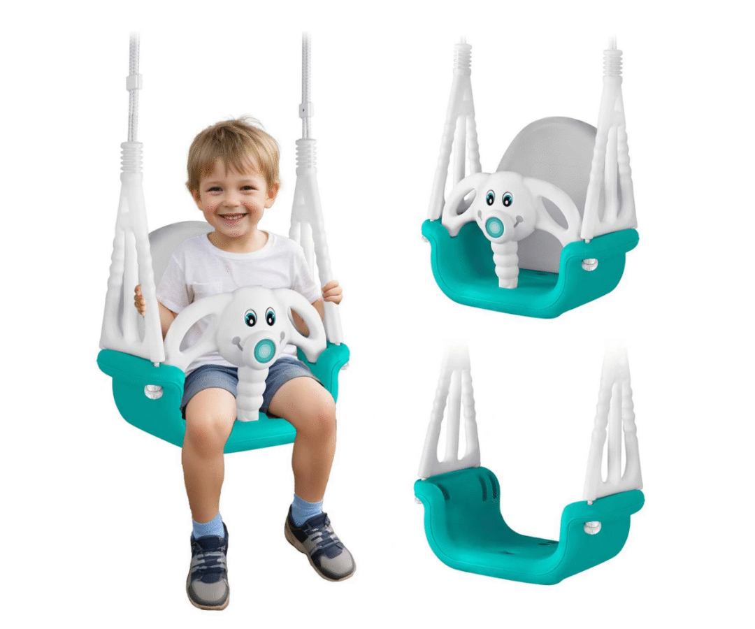 Elevandikujuline 3-in-1 beebikiik Ricokids