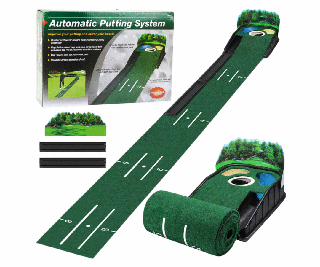 Golfimatt automaatse pallitagastusega