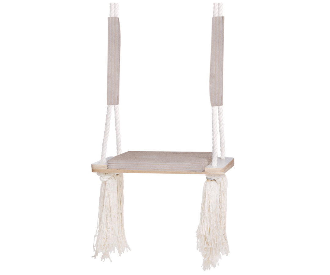 Kiigeiste tuppa Plush Nest 60x24cm valge/beež (3-7a, 100kg)