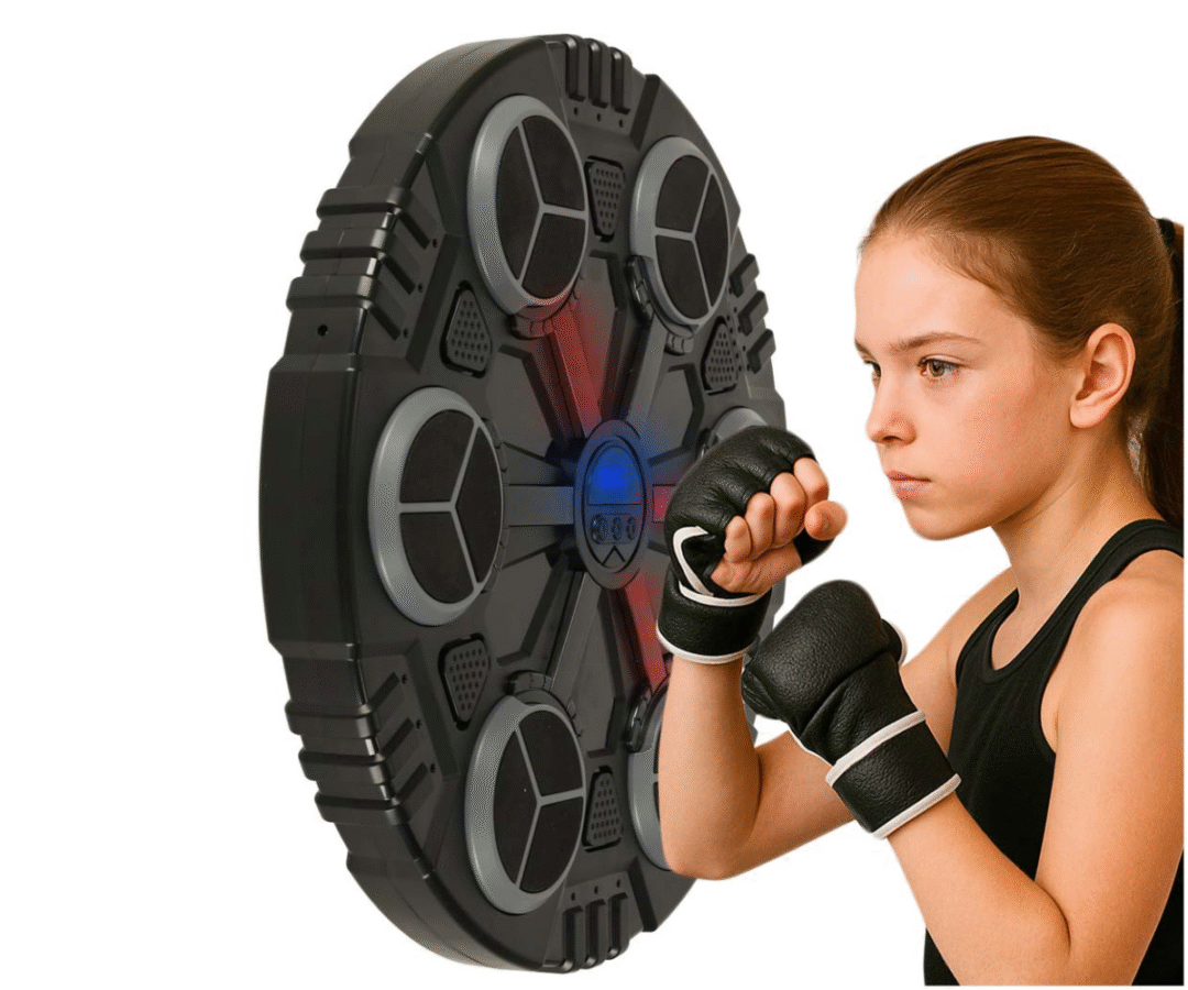 LED poksisein treeninguks – muusika, Bluetooth, USB ja valgusefektidega