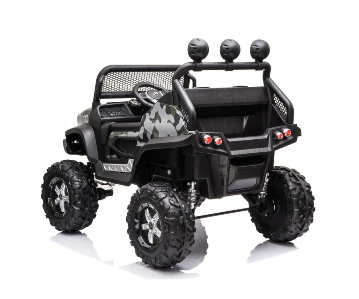 Laste elektriauto Mercedes Unimog S Moro 4x45W camo