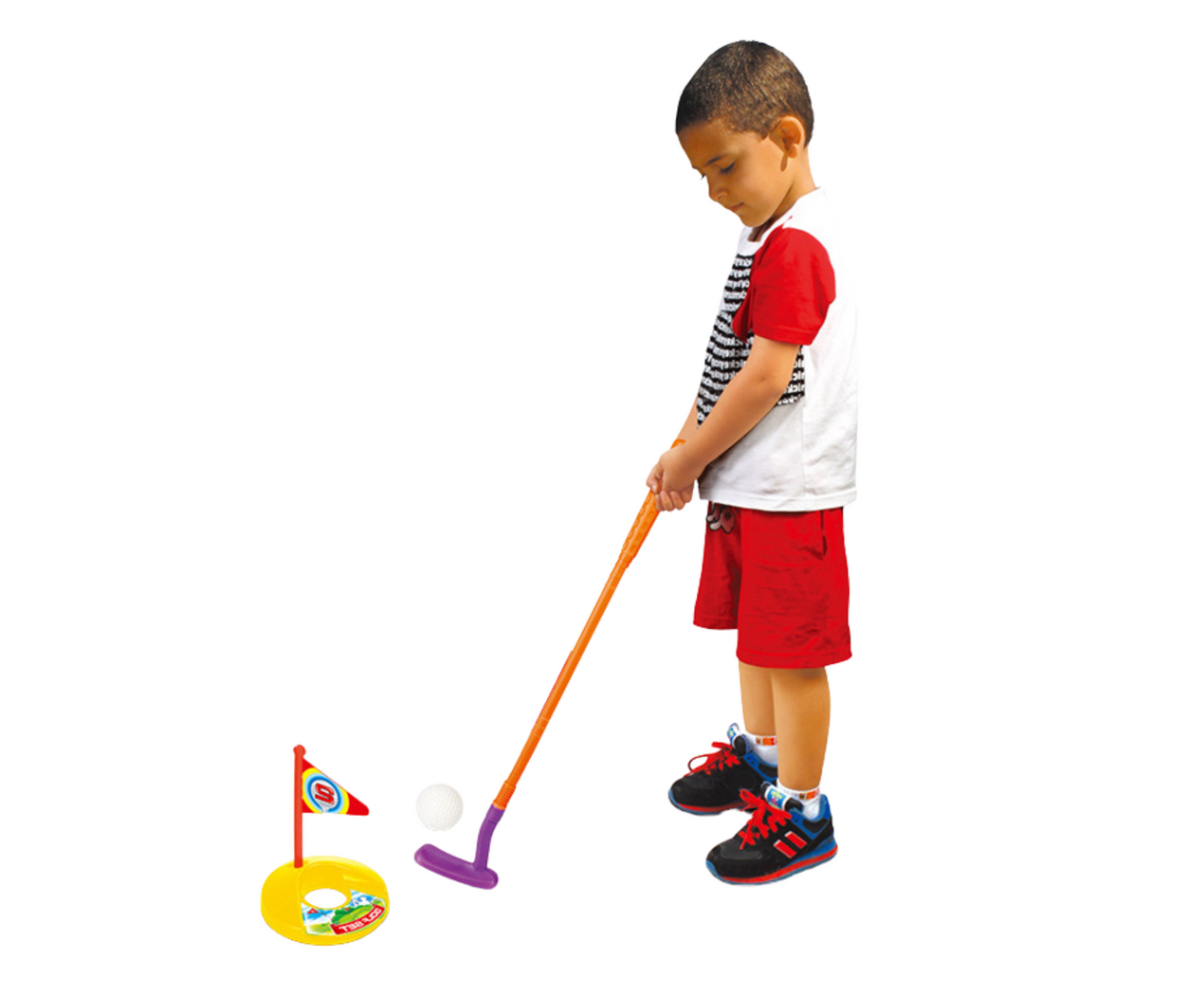 Laste golfikomplekt käruga