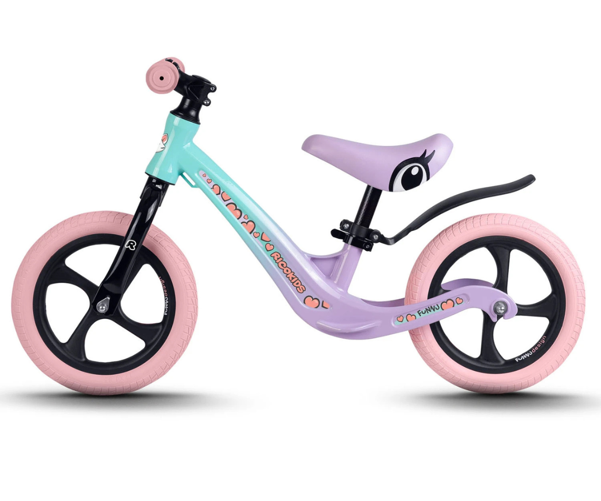 roosa ja mint värvusega ricokids funnu ratas