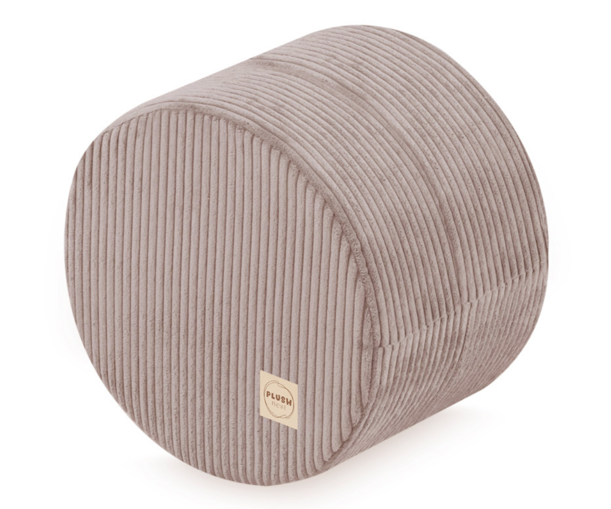 Plush Nest velvet tumbatool beežis toonis
