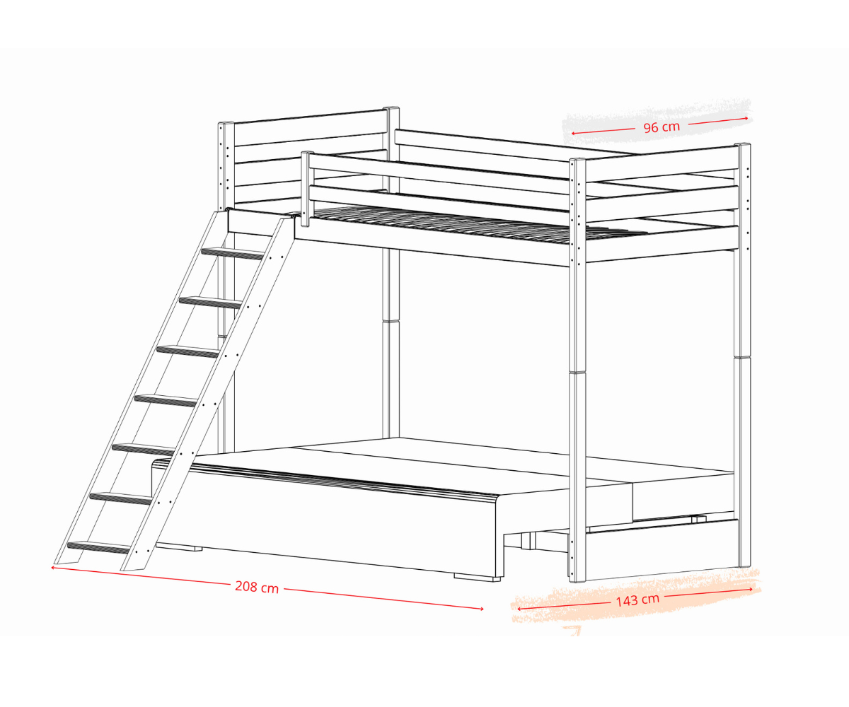 Sofino voodi lahtiselt