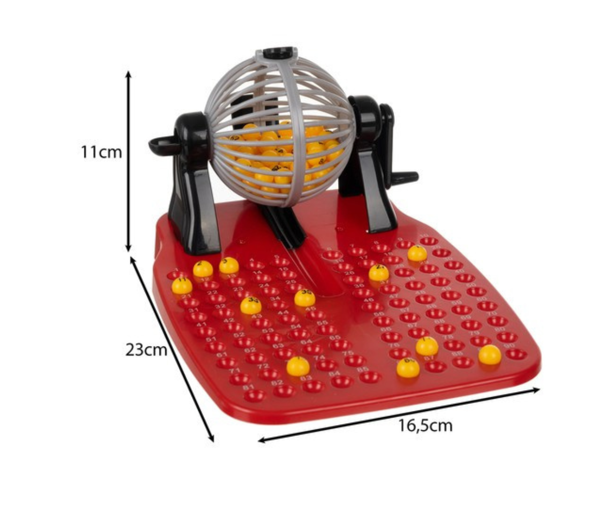 Bingo mängukaardid ja markerid lähivaates