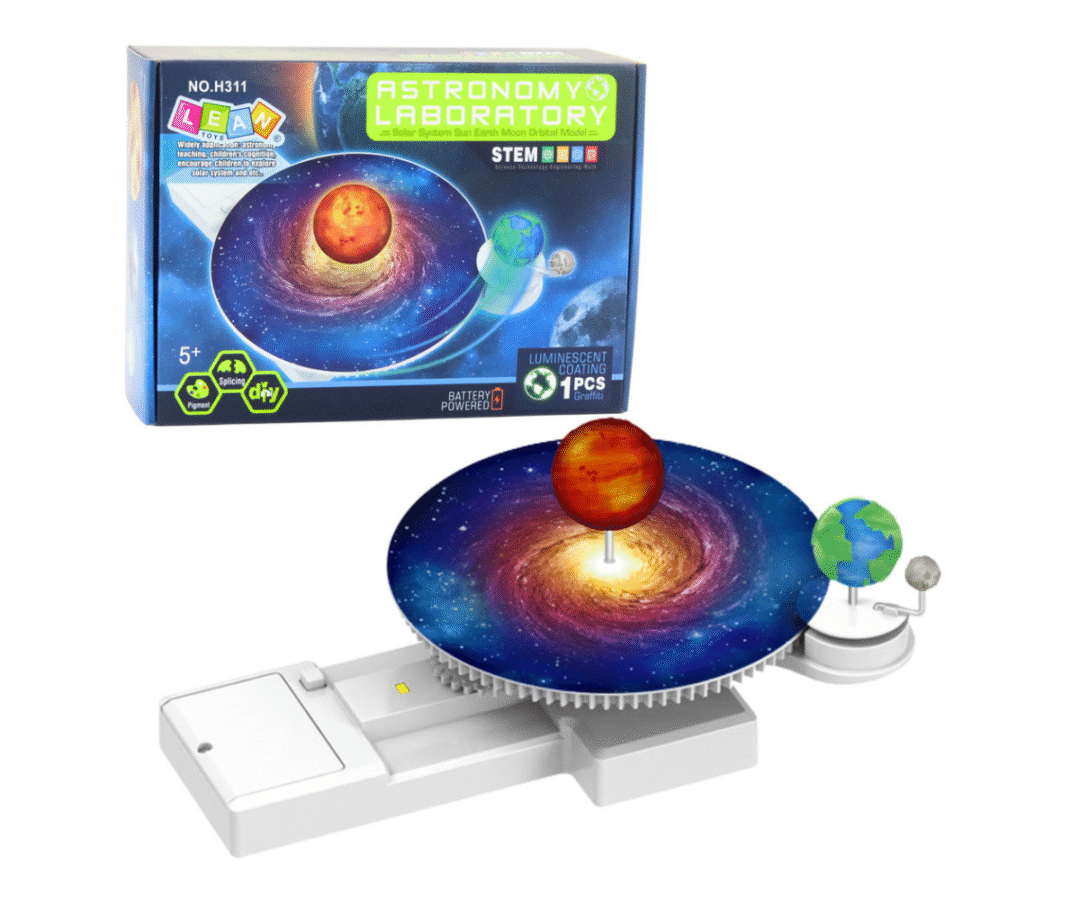 Diy astronoomia komplekt päike, maa ja kuu