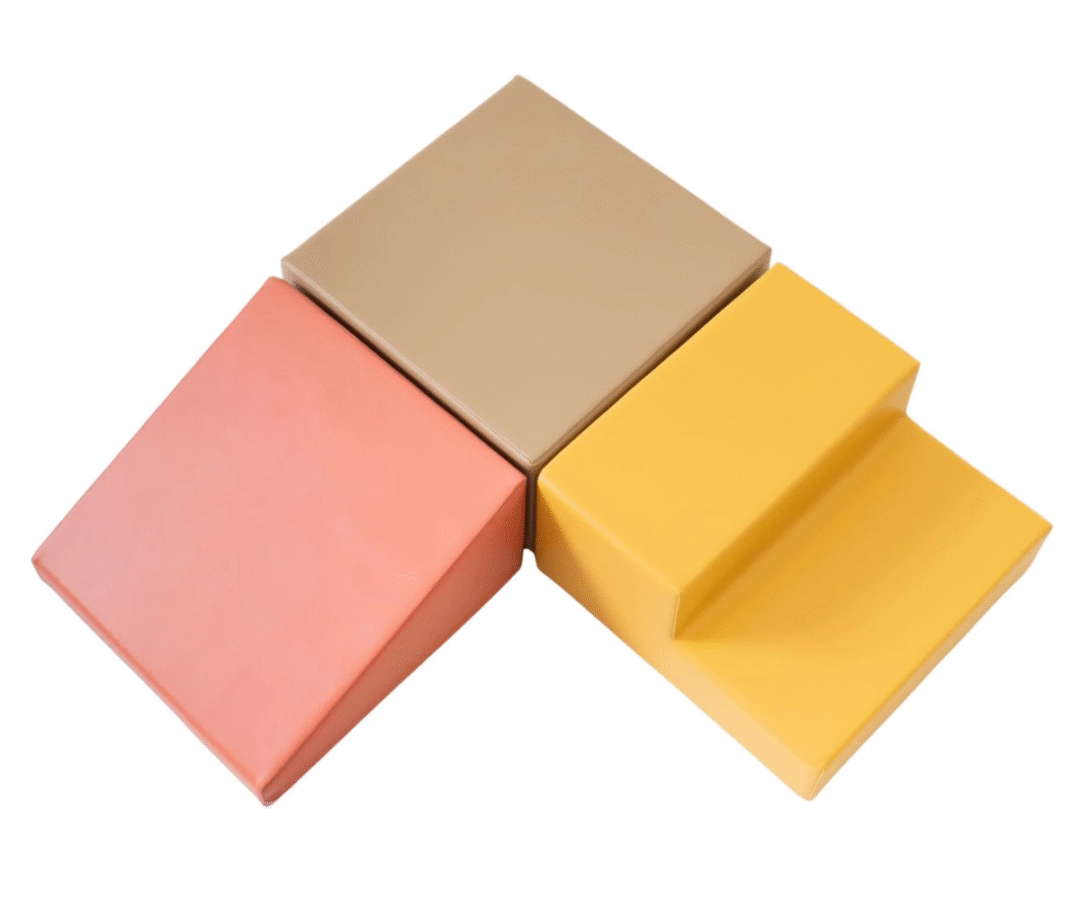 Soft play foam block set – mini climbie ronimisklotsid väikelastele
