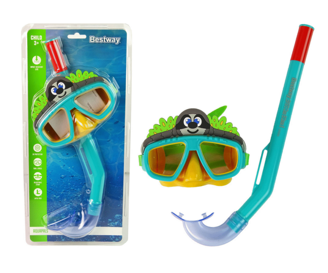 Sukeldumismask Laiskloom Bestway (3-7a)