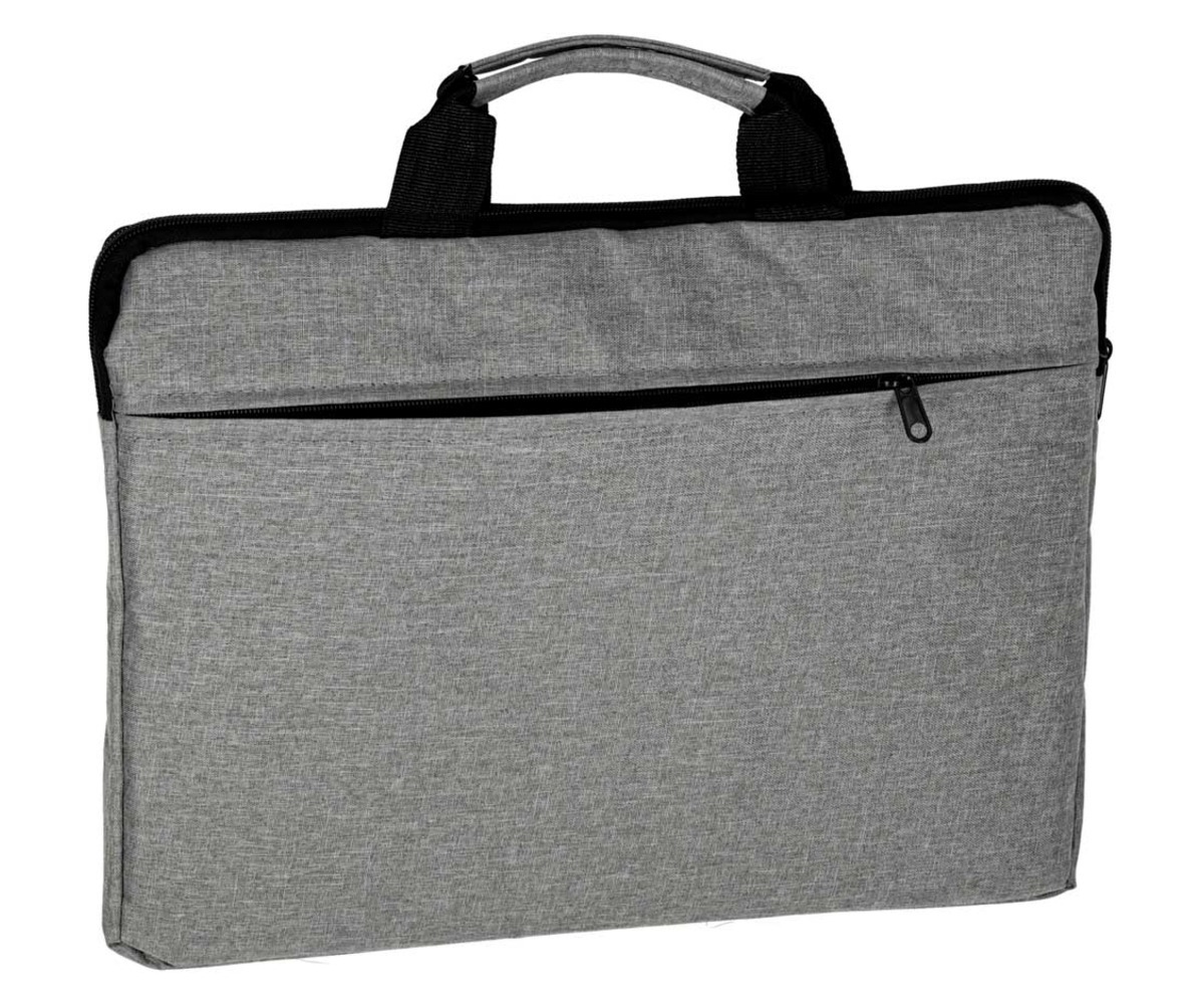 Sülearvutikott hall, esiküljel tasku, mis pakub täiendavat ruumi väikeste esemete salvestamiseks.