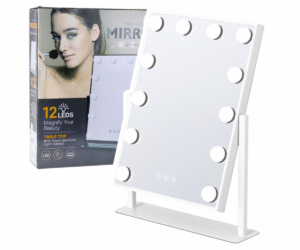 Hollywood meigipeegel LED valgustusega 12 pirniga