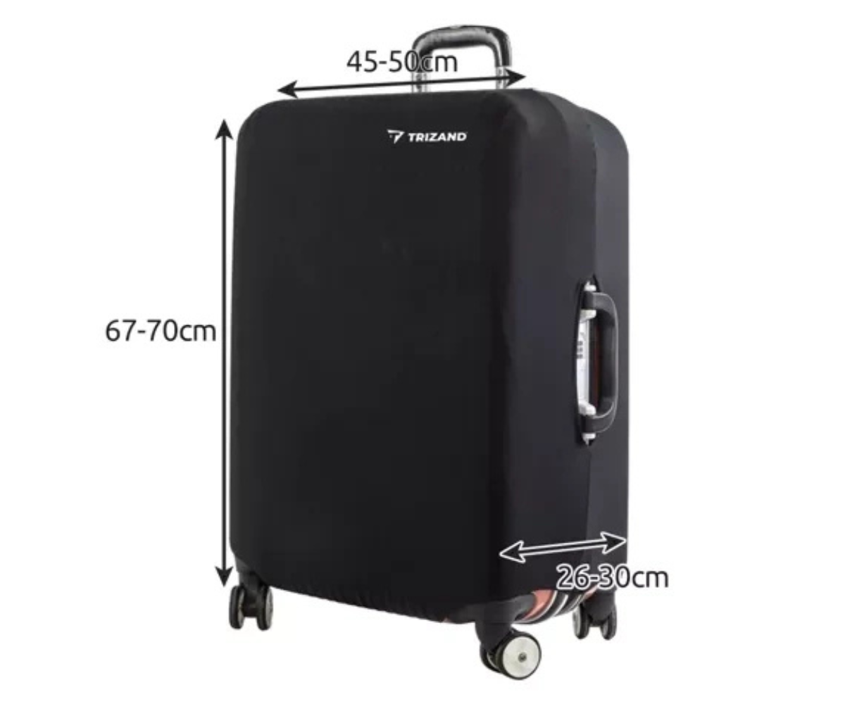 Veniv polüestrist ja spandexist kohvri kaitsekate