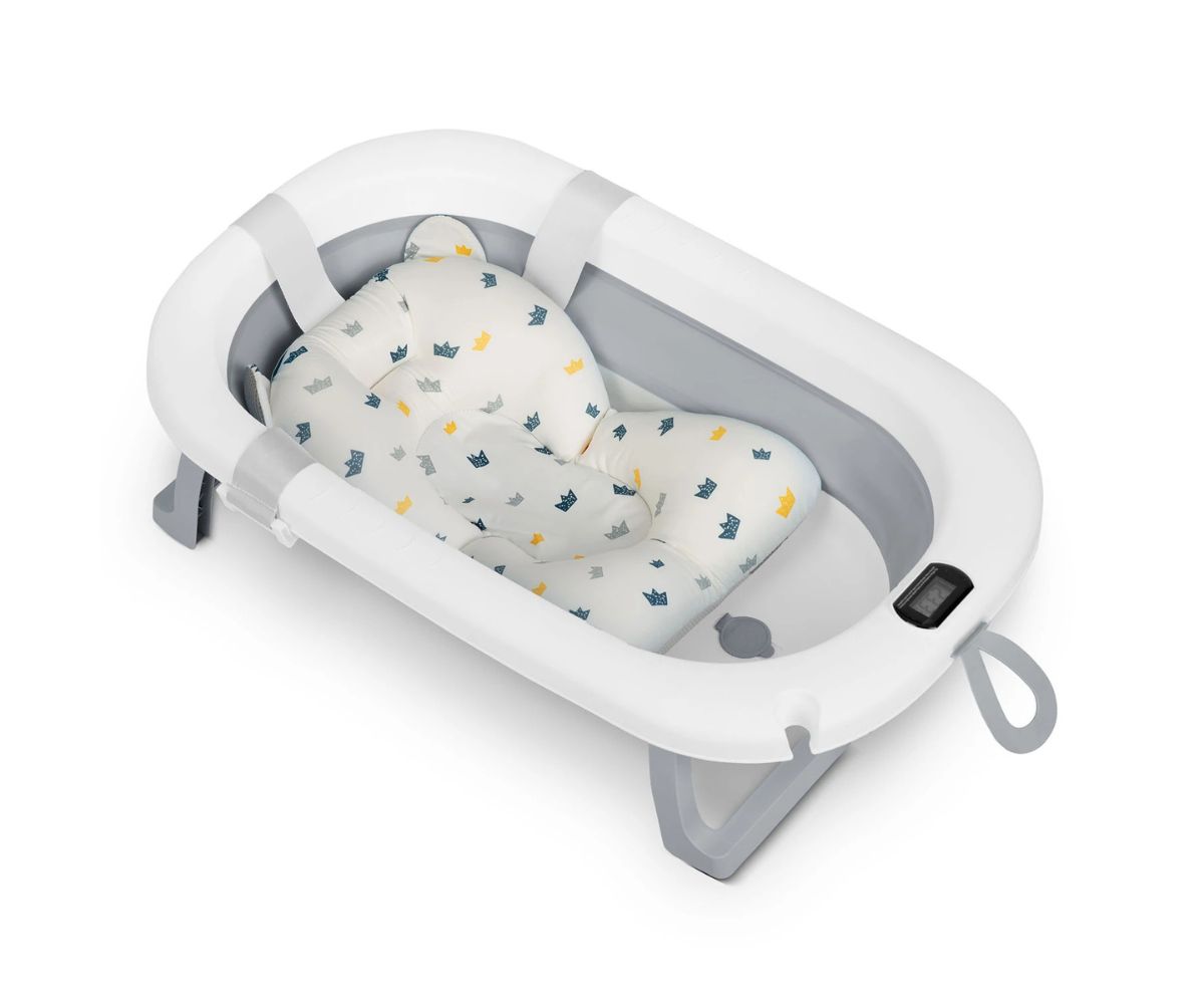 Kokkupandav beebivann termomeetri ja beebisisuga Ricokids 2