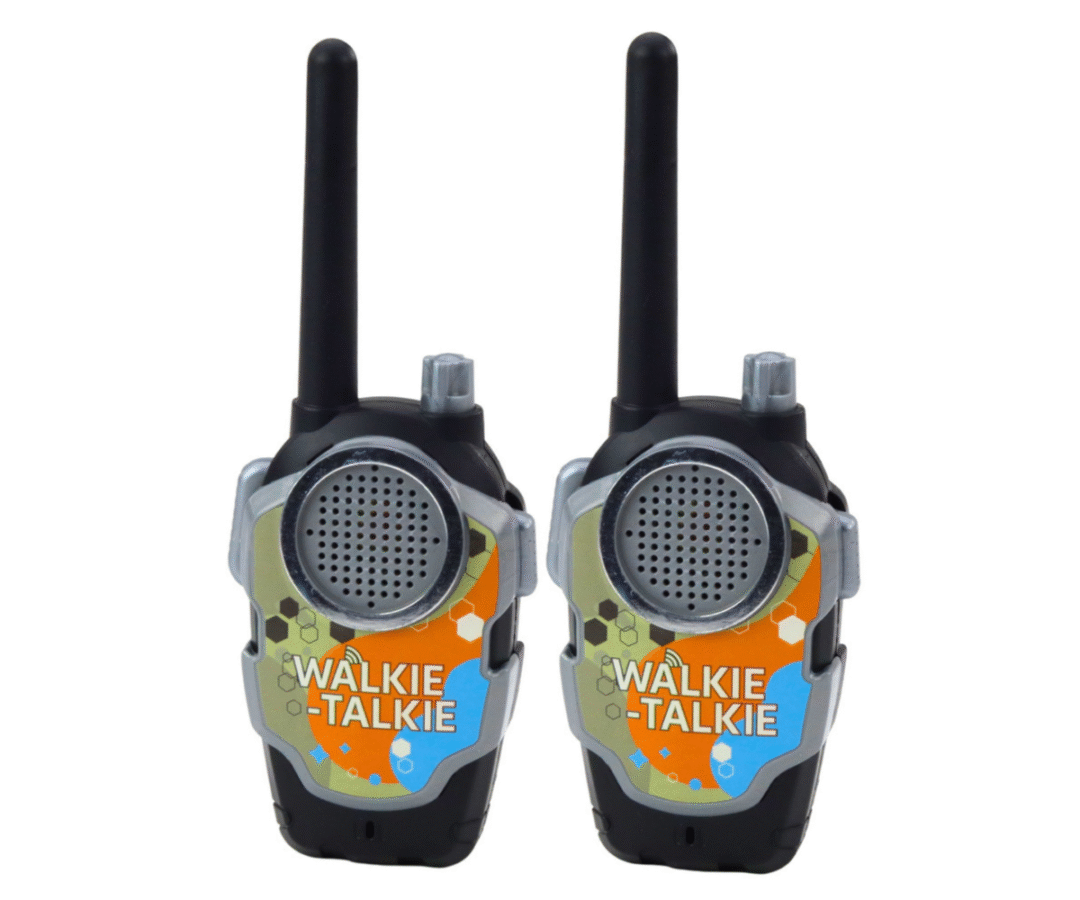 Laste raadiosaatjad vööklambriga õues seiklusteks