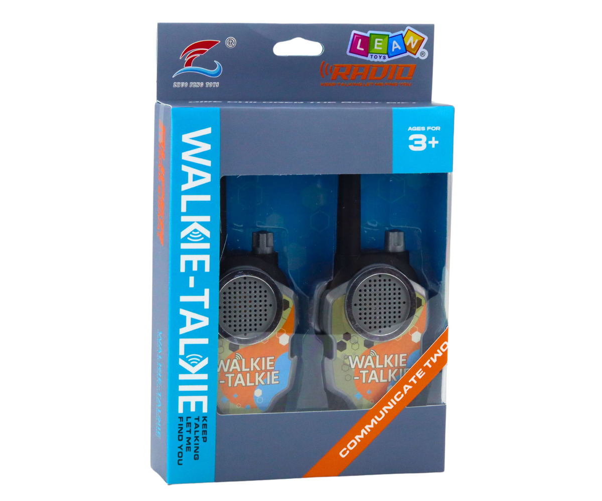 Kaheosaline laste walkie talkie komplekt avatud alal kasutamiseks