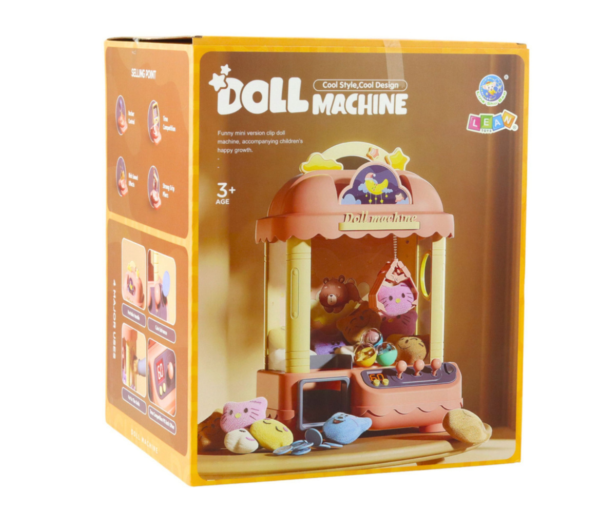 Roosa mänguautomaat kinkekarbis – ideaalne kingitus lastele