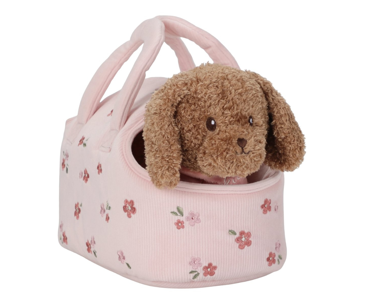 Pehme koer Jackie koos kandekotiga – Little Dutch