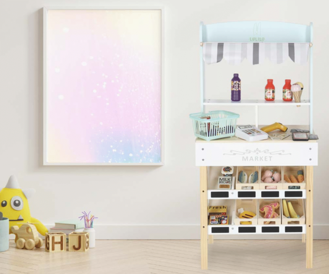 Lulilo Melo poekomplekt kinkekarbis lastele