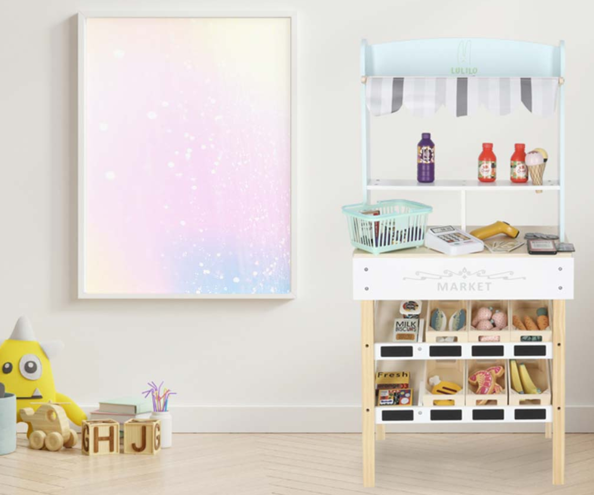 Lulilo Melo poekomplekt kinkekarbis lastele
