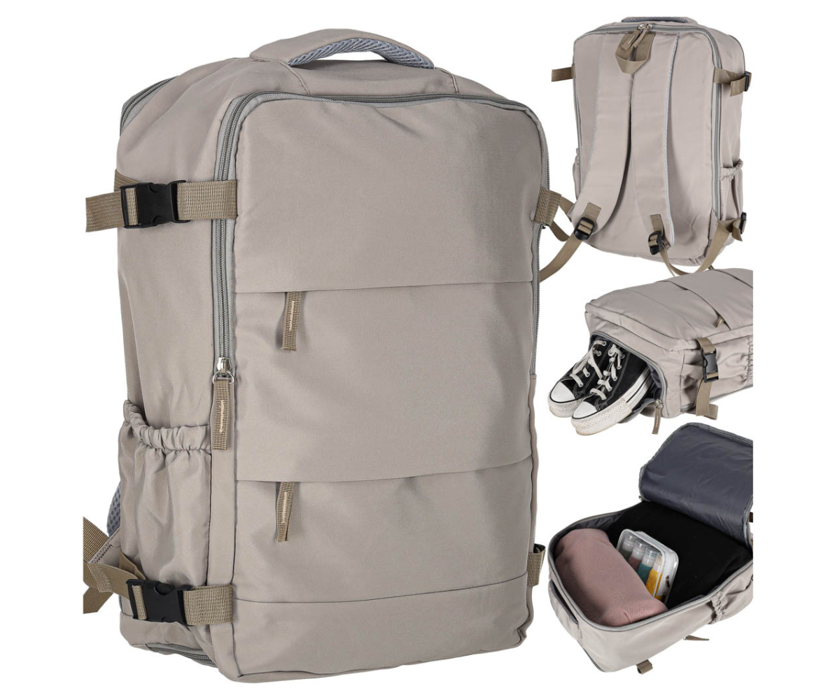 Hall reisiseljakott kolme sahtliga 45x30 cm