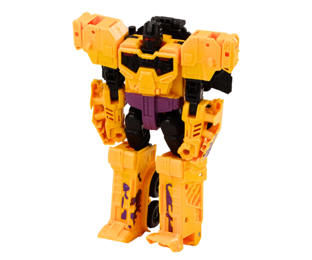 Transformer robotauto X-Warrior kollane 2in1 tankiks muundatuna