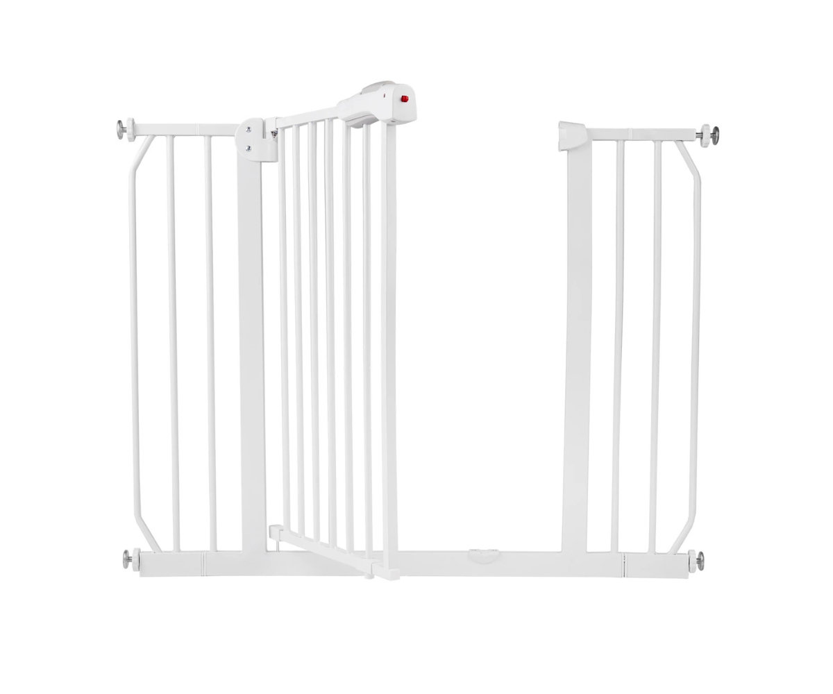 Turvavärav Nukido 75-105cm (718000) – valge