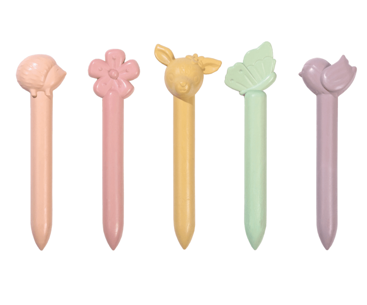 Little Dutch vahakriidid kujudega Fairy Garden komplekt viie pastelltooniga