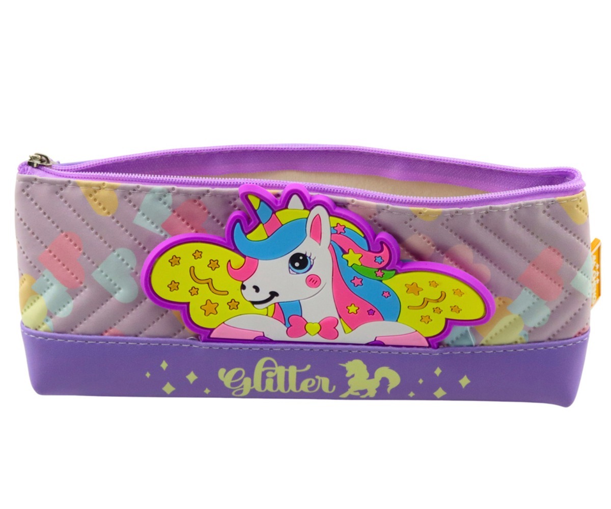 Ükssarviku pinal lilla lähedalt, näidates selle kauni kujunduse ja praktilisuse.