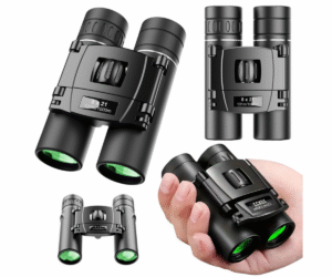 Mini taskubinokkel Zoom 8x21 lähedalt vaadatuna