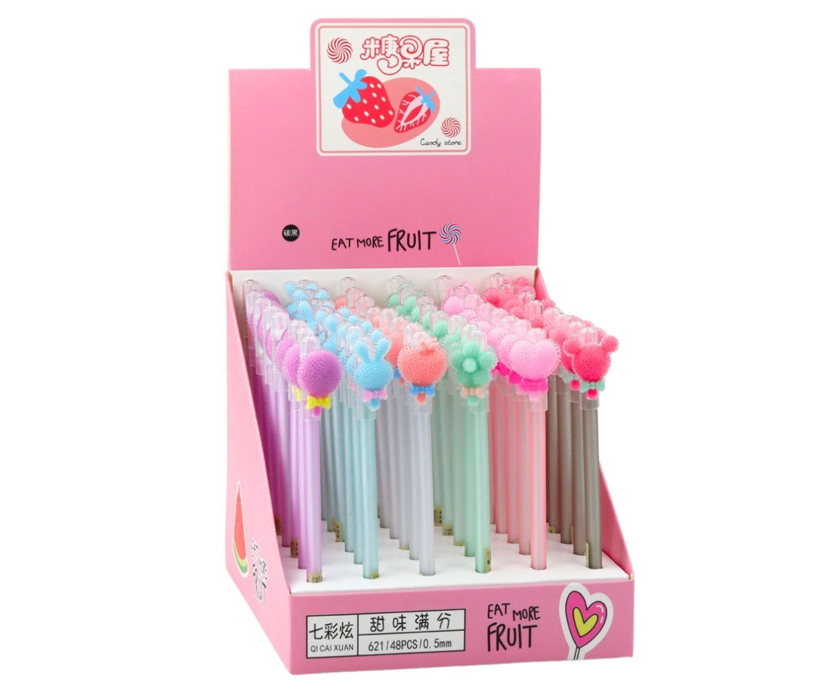 Müügisolev komplekt kustutatava tindiga geelpastakaid sinises tintis, mis on kaasas värvilise pakendiga