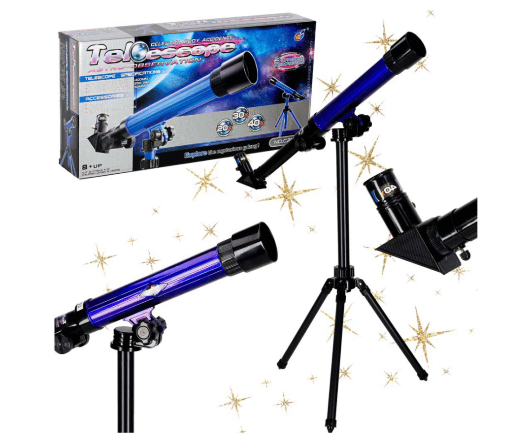 Astronoomiline teleskoop lastele statiiviga 20x 30x 40x suurendusega