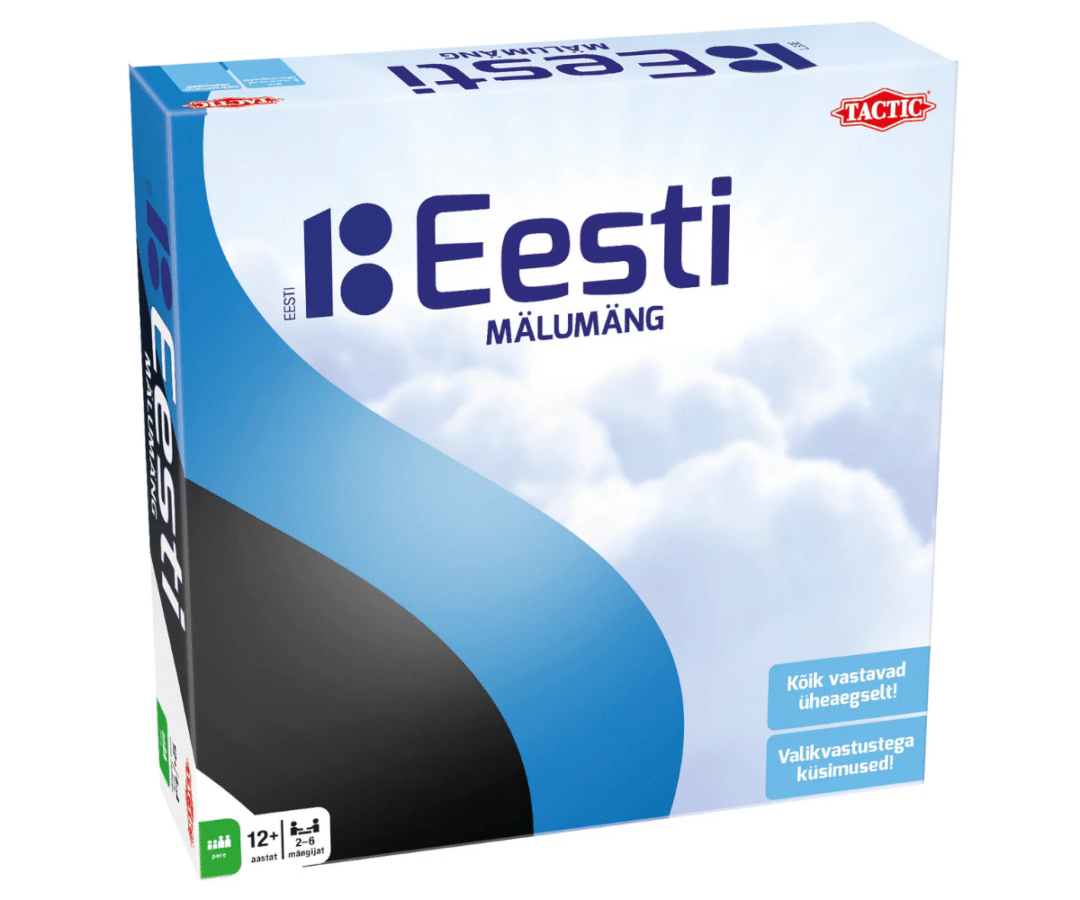 Tactic Eesti mälumängu mängukarp ja mängulaud koos küsimuskaartidega